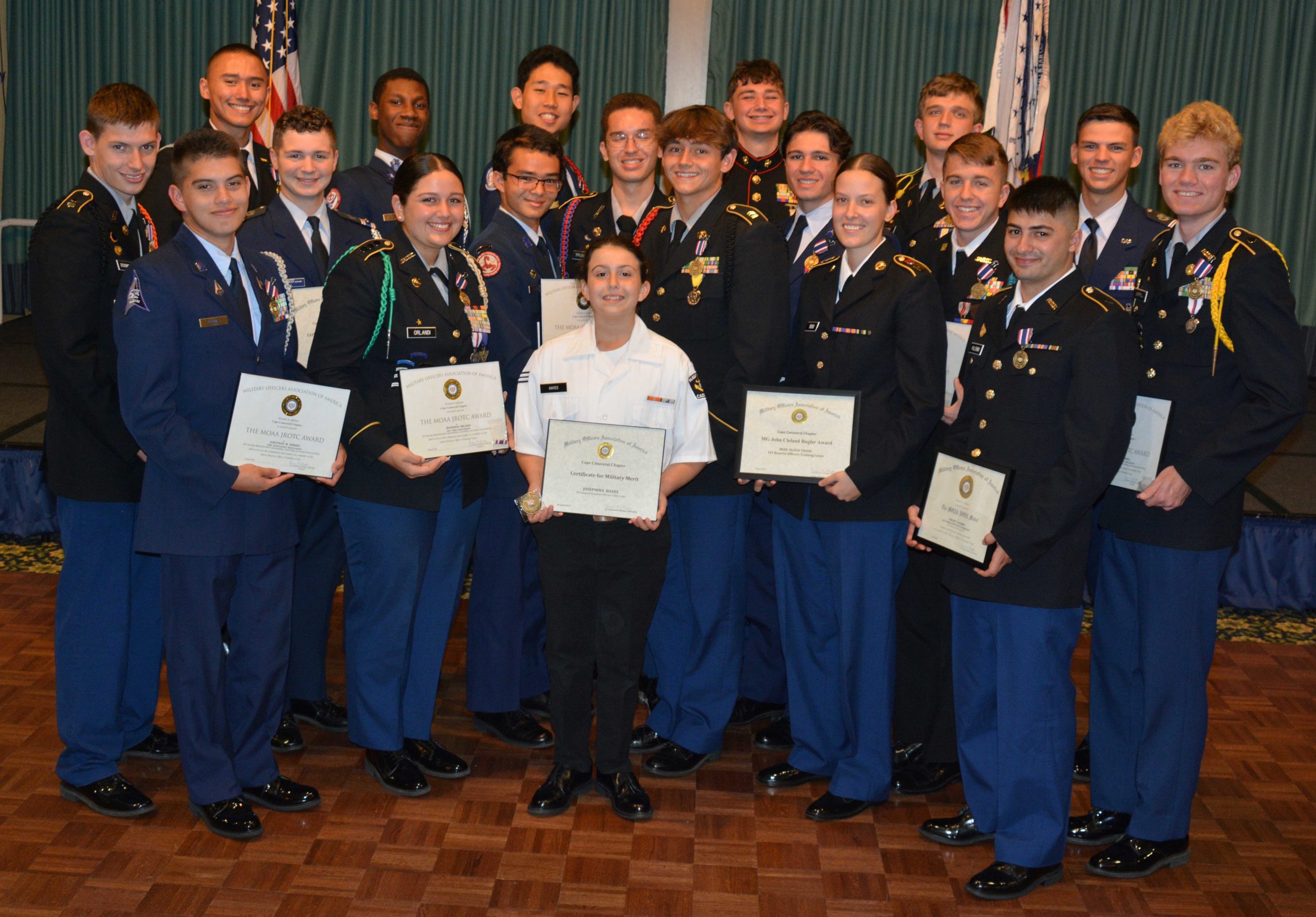 JROTC Cadets  Awards 18 April 2023